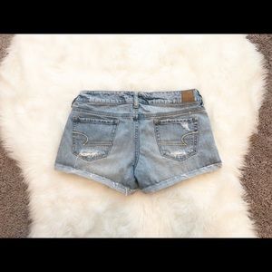 American Eagle jean shorts sz 6